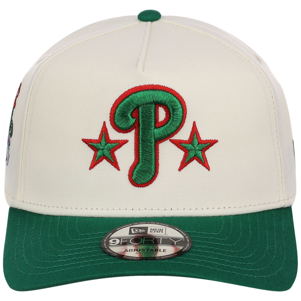 Philadelphia Phillies Philly Crown the City - Fanatic New Era 9FORTY (Chrome/Green)