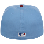 Philadelphia Phillies Philly Crown the City - Sky Bell New Era 59FIFTY (Sky/Maroon)