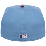 Philadelphia Phillies Philly Crown the City - Sky Bell New Era 59FIFTY (Sky/Maroon)