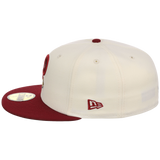 Philadelphia Phillies Philly Crown the City - Hoagie New Era 59FIFTY (Chrome/Maroon)
