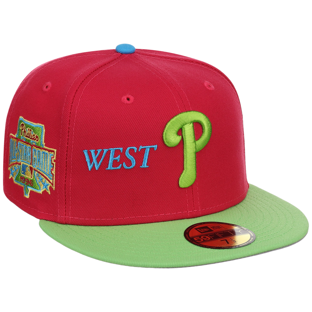 Philadelphia Phillies Philly Crown the City - Prince New Era 59FIFTY (Pink/Neon Green)
