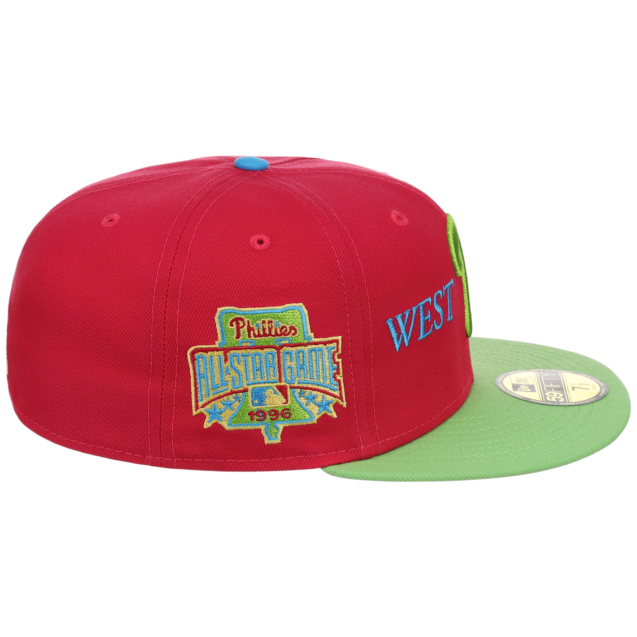 Philadelphia Phillies Philly Crown the City - Prince New Era 59FIFTY (Pink/Neon Green)