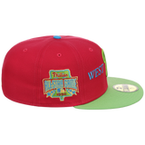 Philadelphia Phillies Philly Crown the City - Prince New Era 59FIFTY (Pink/Neon Green)