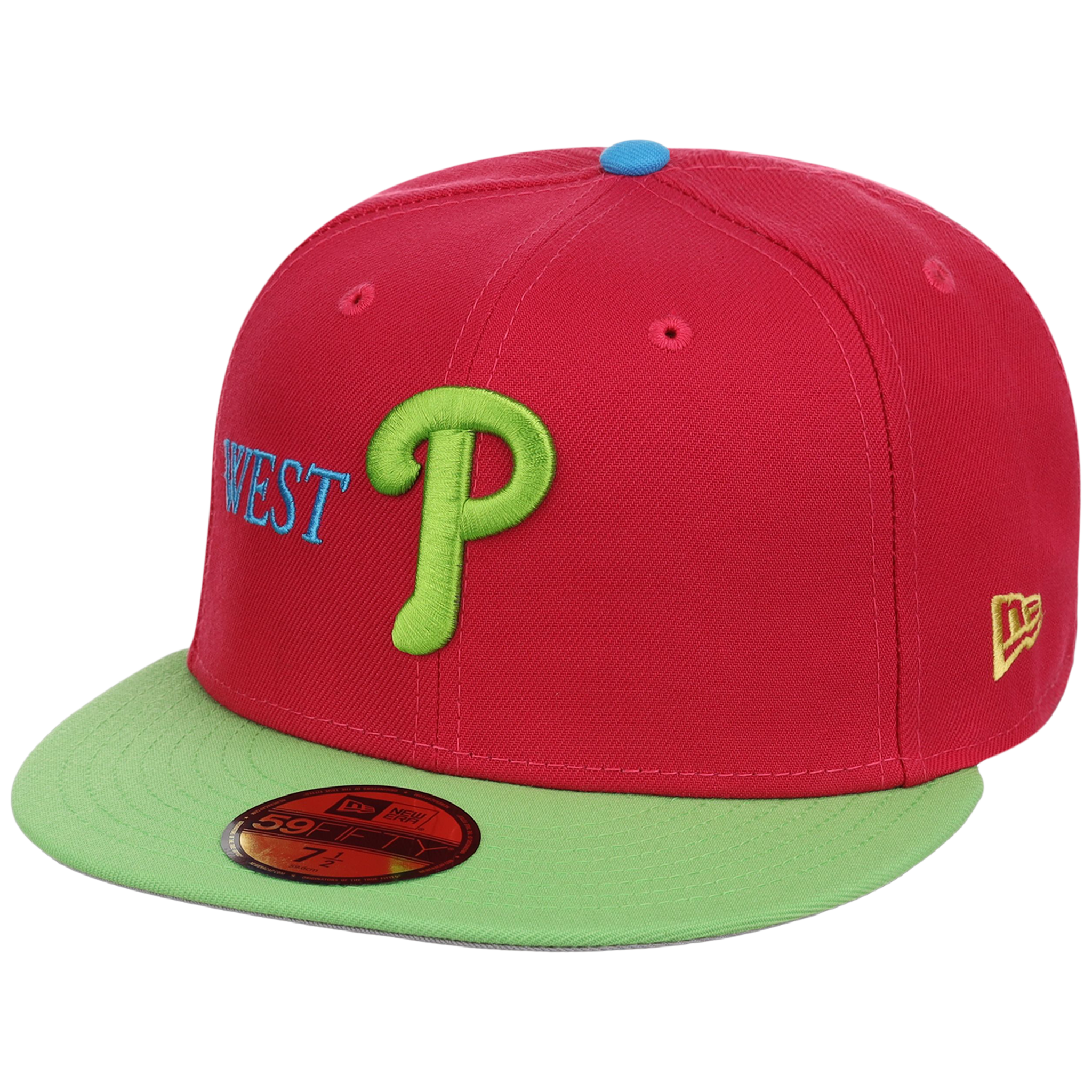 Philadelphia Phillies Philly Crown the City - Prince New Era 59FIFTY (Pink/Neon Green)