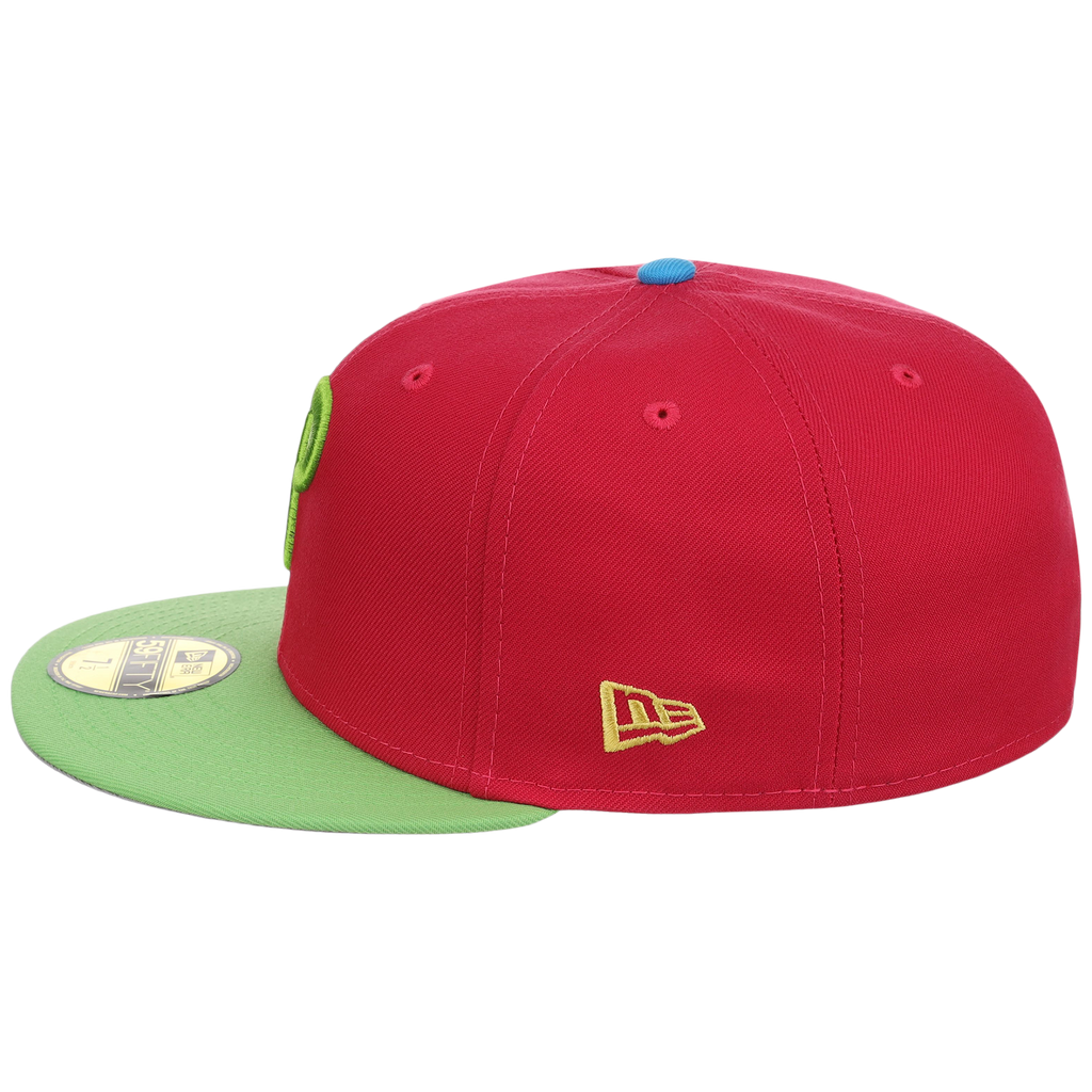 Philadelphia Phillies Philly Crown the City - Prince New Era 59FIFTY (Pink/Neon Green)
