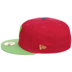 Philadelphia Phillies Philly Crown the City - Prince New Era 59FIFTY (Pink/Neon Green)