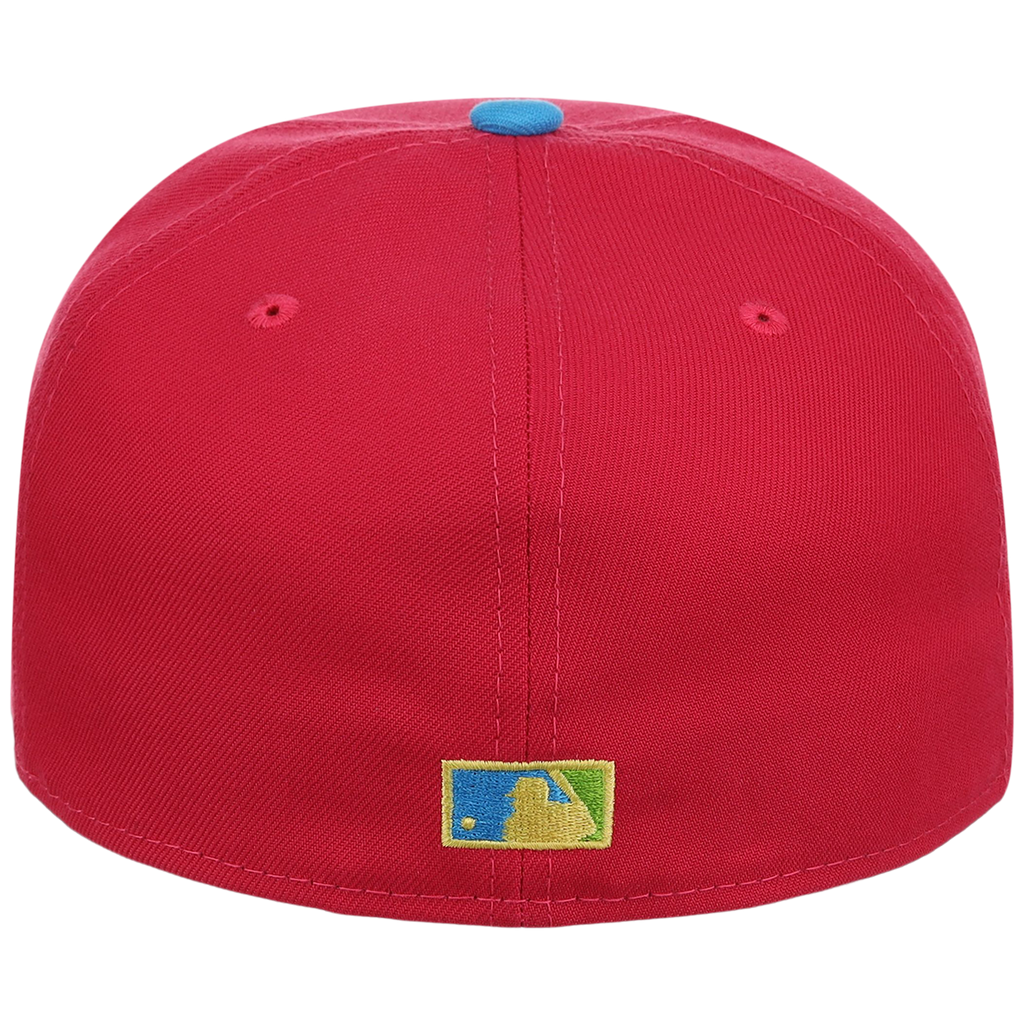 Philadelphia Phillies Philly Crown the City - Prince New Era 59FIFTY (Pink/Neon Green)