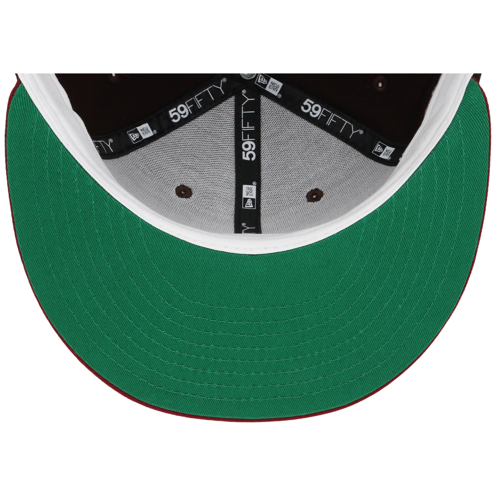 Philadelphia Phillies Philly Crown the City - Liberty Bell New Era 59FIFTY (Black/Maroon)