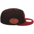 Philadelphia Phillies Philly Crown the City - Liberty Bell New Era 59FIFTY (Black/Maroon)