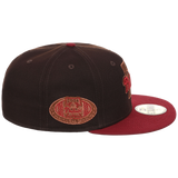 Philadelphia Phillies Philly Crown the City - Liberty Bell New Era 59FIFTY (Black/Maroon)