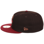Philadelphia Phillies Philly Crown the City - Liberty Bell New Era 59FIFTY (Black/Maroon)
