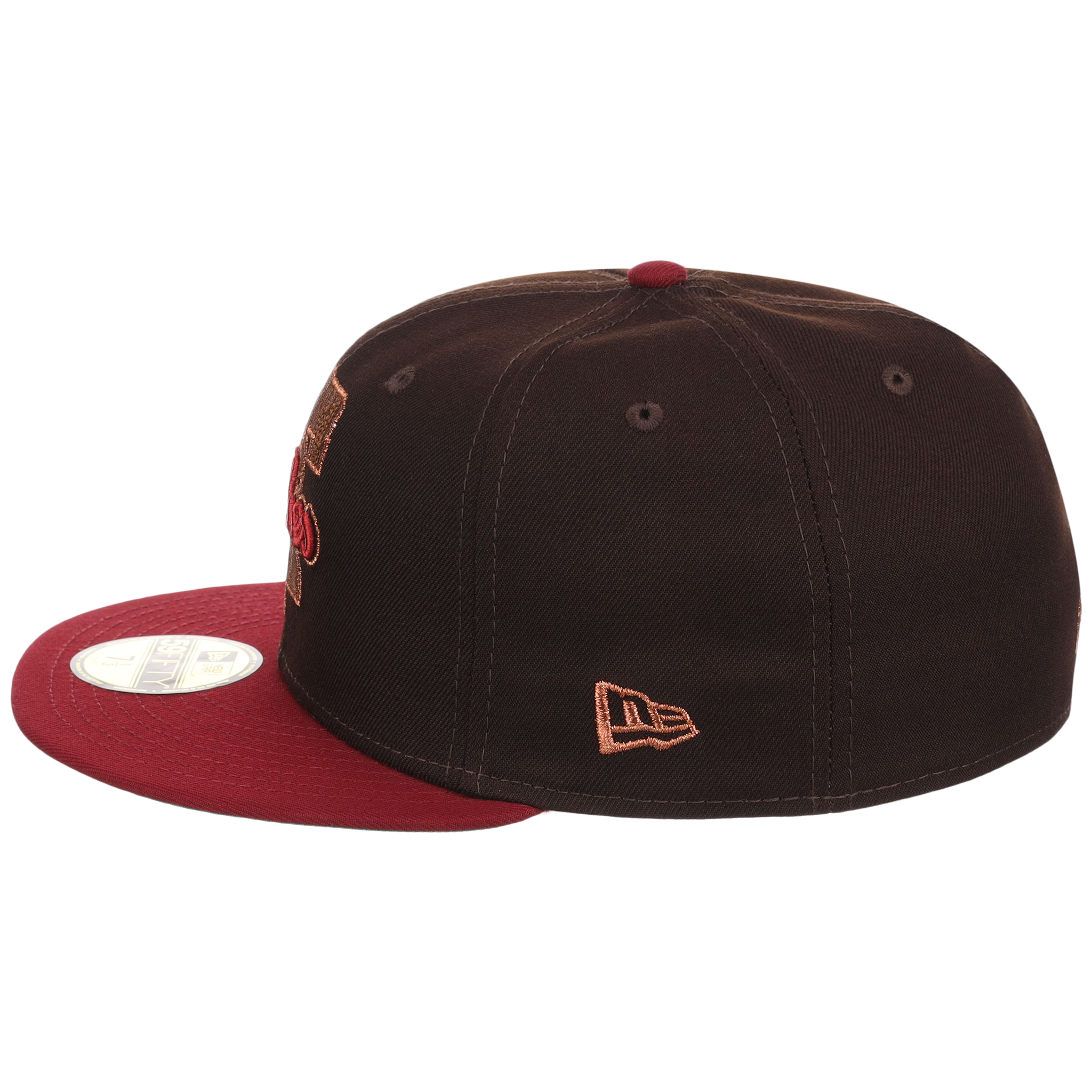 Philadelphia Phillies Philly Crown the City - Liberty Bell New Era 59FIFTY (Black/Maroon)