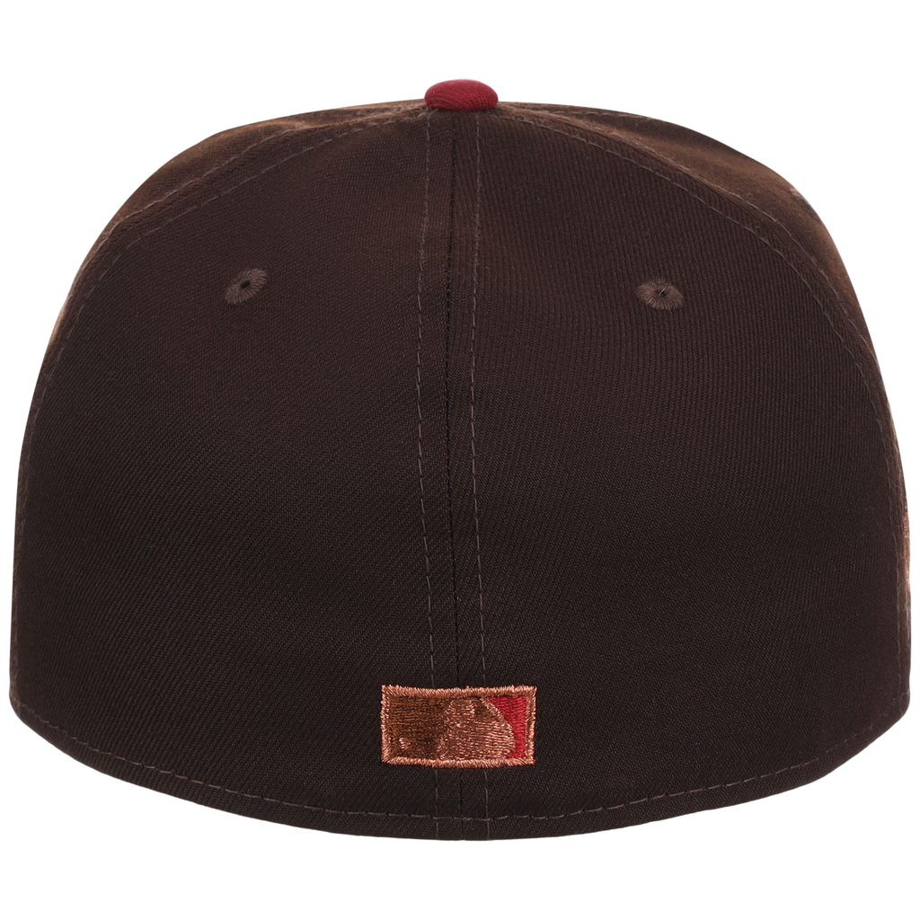 Philadelphia Phillies Philly Crown the City - Liberty Bell New Era 59FIFTY (Black/Maroon)
