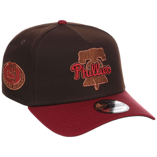 Philadelphia Phillies Philly Crown the City - Liberty Bell New Era 9FORTY (Black/Maroon)