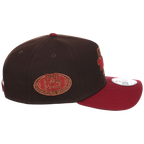 Philadelphia Phillies Philly Crown the City - Liberty Bell New Era 9FORTY (Black/Maroon)