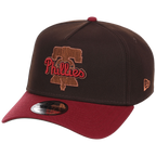 Philadelphia Phillies Philly Crown the City - Liberty Bell New Era 9FORTY (Black/Maroon)
