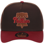 Philadelphia Phillies Philly Crown the City - Liberty Bell New Era 9FORTY (Black/Maroon)