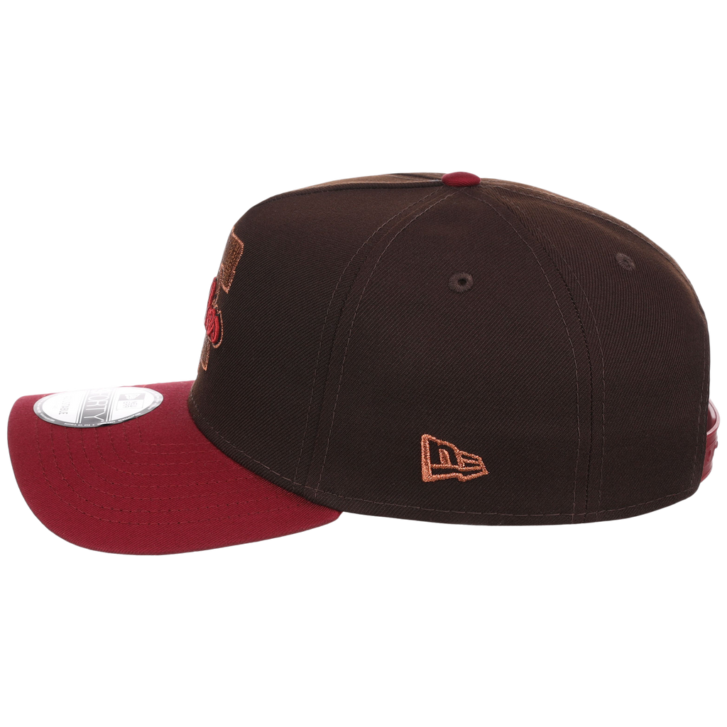 Philadelphia Phillies Philly Crown the City - Liberty Bell New Era 9FORTY (Black/Maroon)