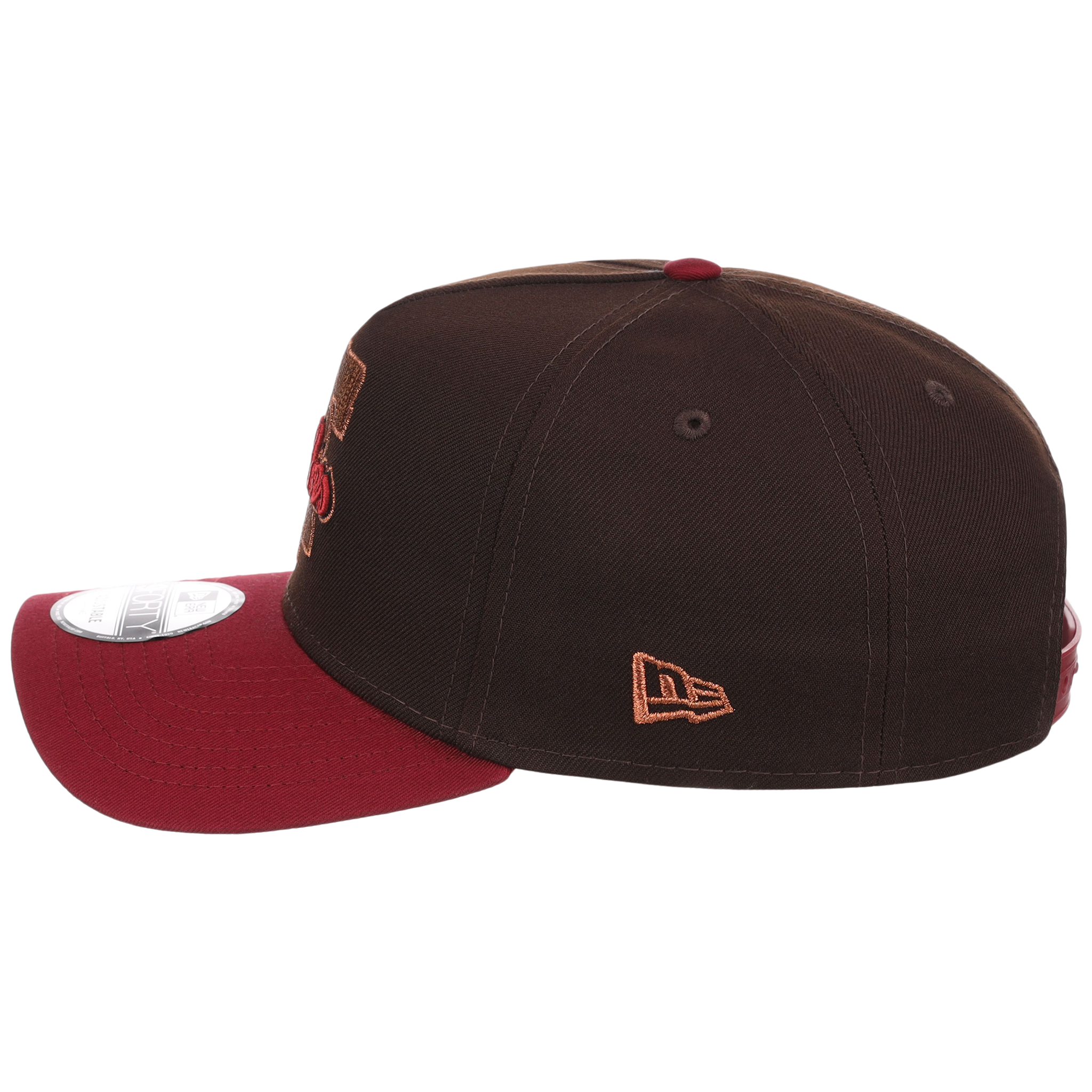 Philadelphia Phillies Philly Crown the City - Liberty Bell New Era 9FORTY (Black/Maroon)