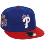 Philadelphia Phillies Philly Crown the City - Flame New Era 59FIFTY (Royal/Red)