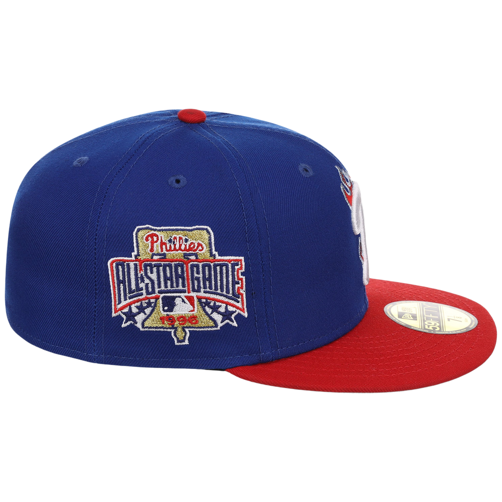 Philadelphia Phillies Philly Crown the City - Flame New Era 59FIFTY (Royal/Red)