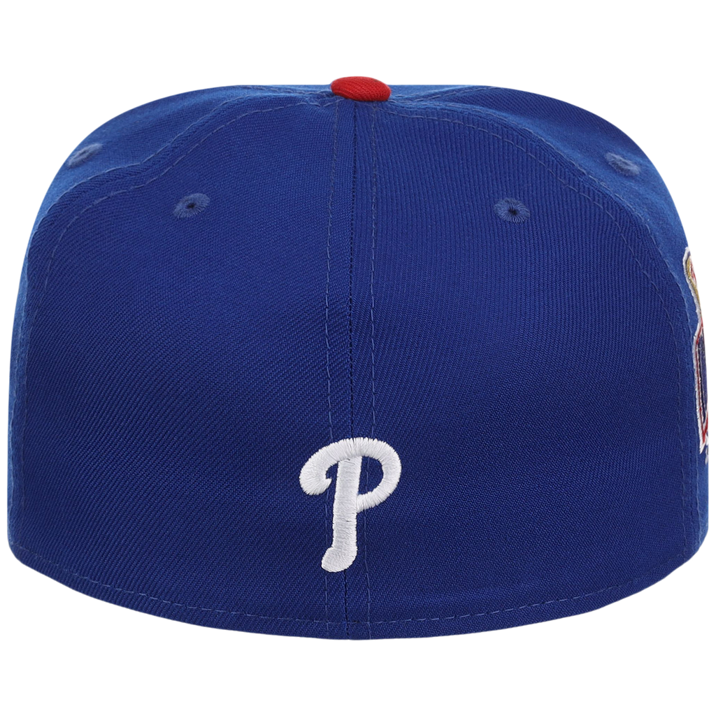 Philadelphia Phillies Philly Crown the City - Flame New Era 59FIFTY (Royal/Red)