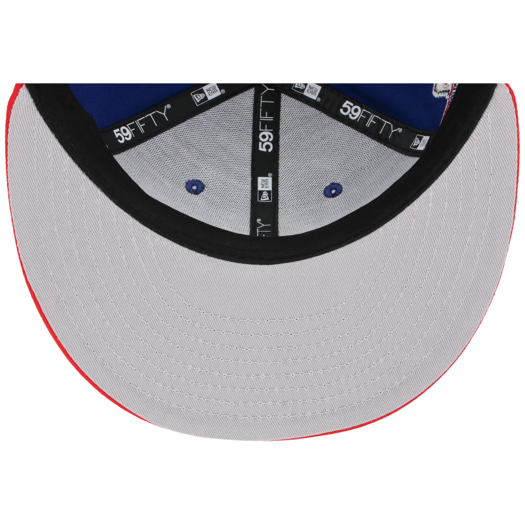 Philadelphia Phillies Philly Crown the City - Flame New Era 59FIFTY (Royal/Red)