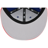 Philadelphia Phillies Philly Crown the City - Flame New Era 59FIFTY (Royal/Red)