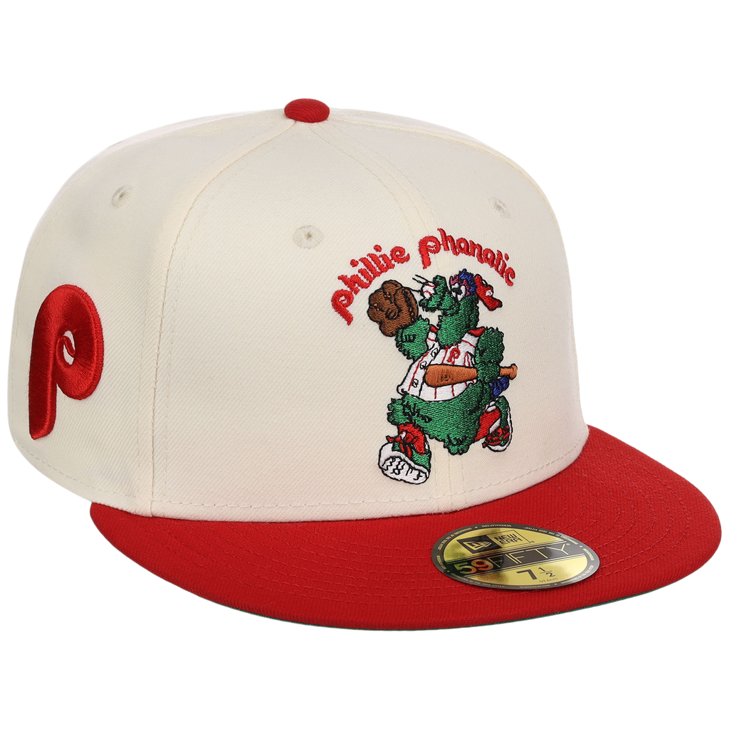 Philadelphia Phillies Philly Crown the City - Fanatic New Era 59FIFTY (Chrome/Red)
