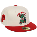 Philadelphia Phillies Philly Crown the City - Fanatic New Era 59FIFTY (Chrome/Red)