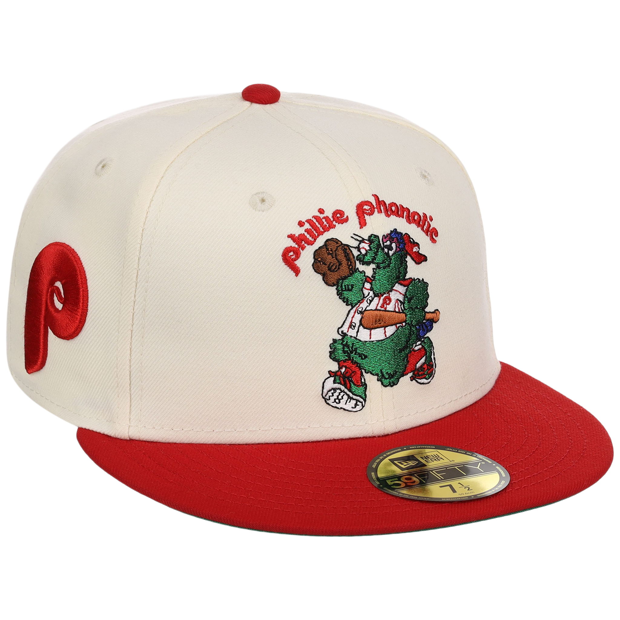 Philadelphia Phillies Philly Crown the City - Fanatic New Era 59FIFTY (Chrome/Red)