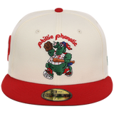 Philadelphia Phillies Philly Crown the City - Fanatic New Era 59FIFTY (Chrome/Red)