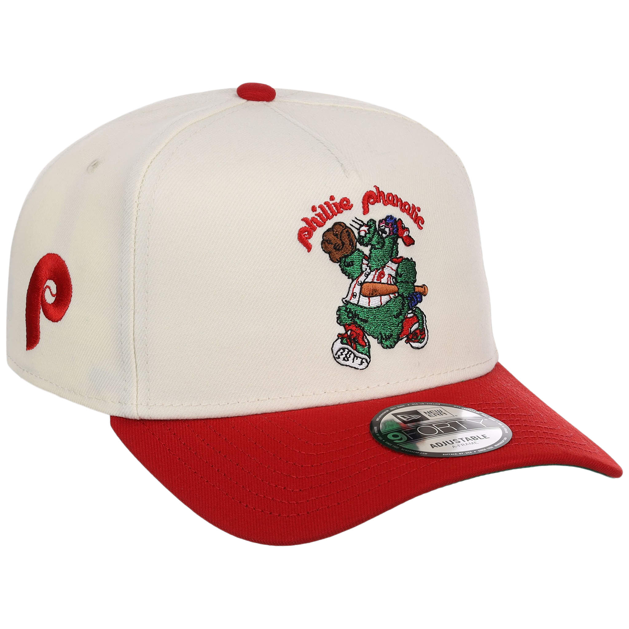 Philadelphia Phillies Philly Crown the City - Fanatic New Era 9FORTY (Chrome/Red)