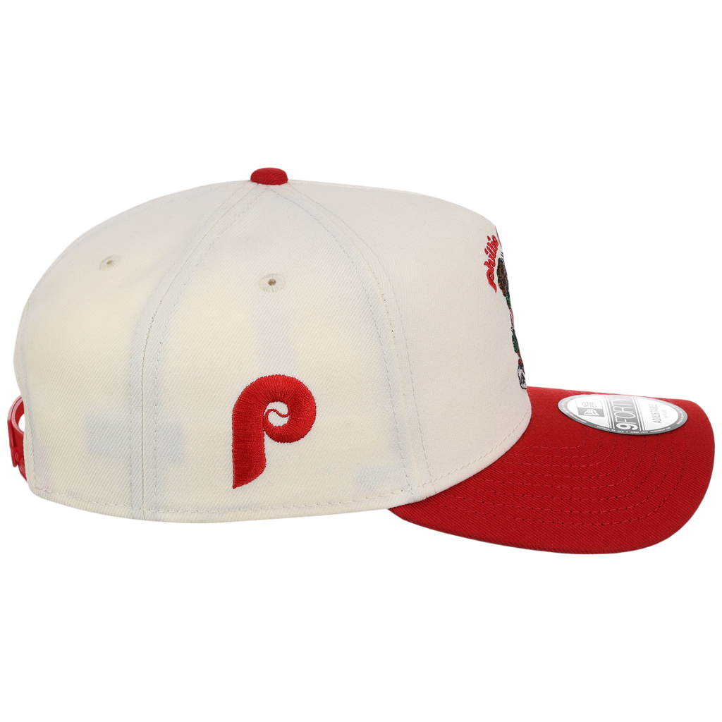 Philadelphia Phillies Philly Crown the City - Fanatic New Era 9FORTY (Chrome/Red)