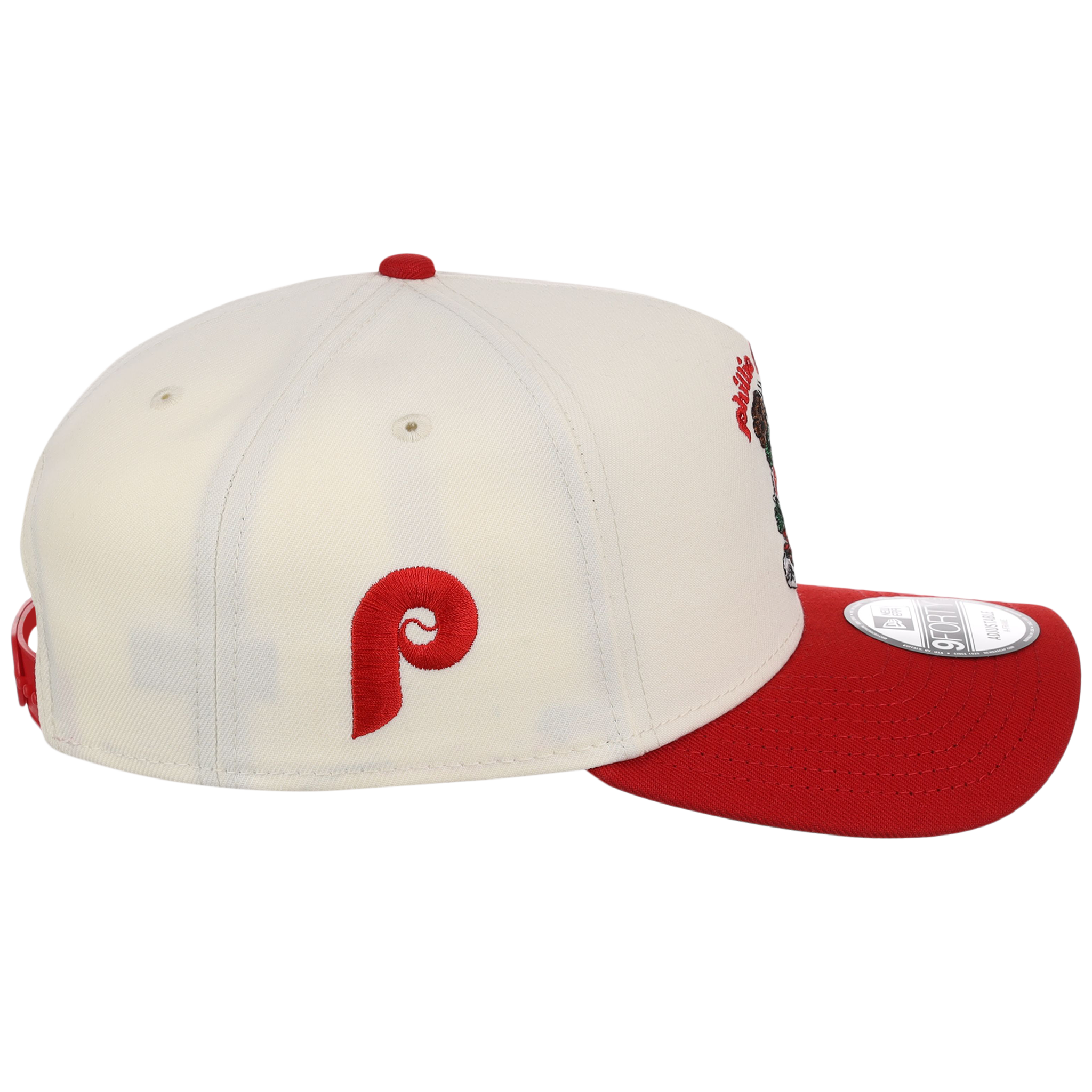 Philadelphia Phillies Philly Crown the City - Fanatic New Era 9FORTY (Chrome/Red)