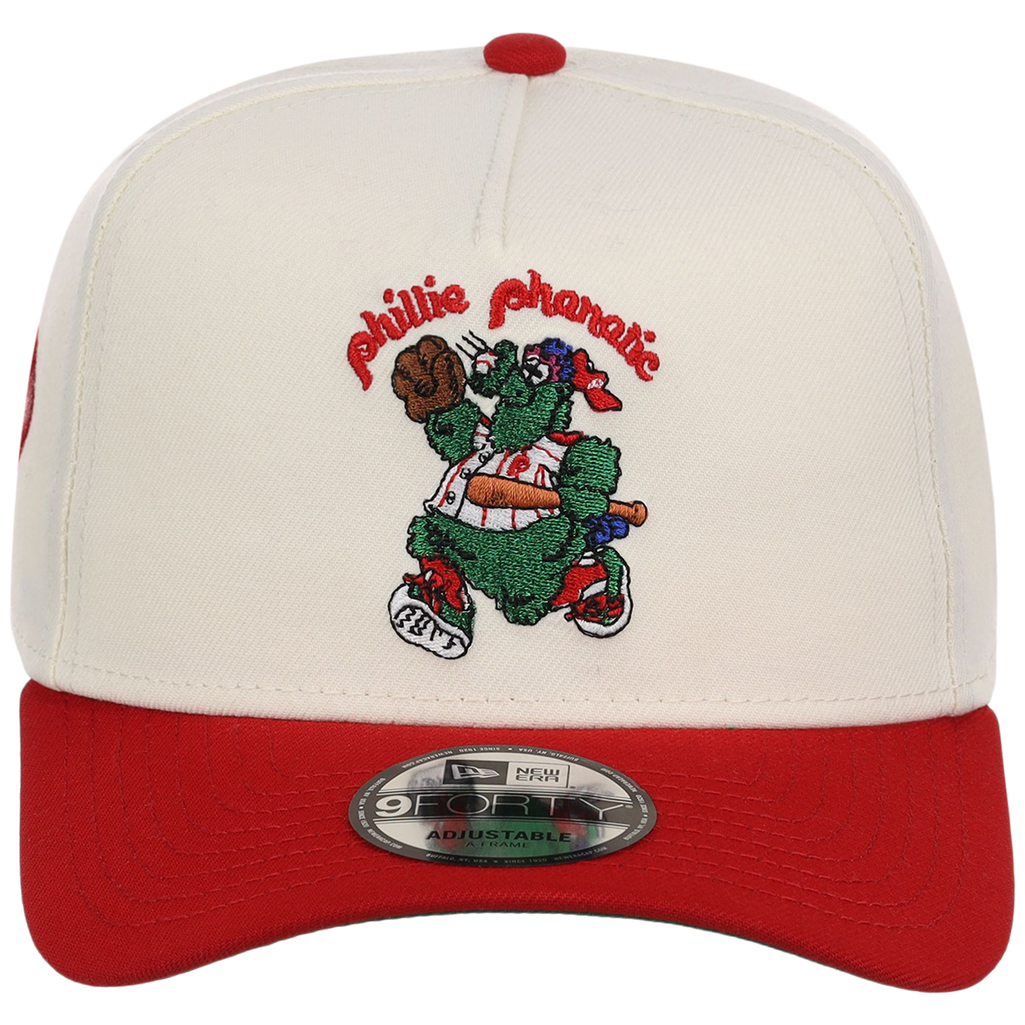 Philadelphia Phillies Philly Crown the City - Fanatic New Era 9FORTY (Chrome/Red)