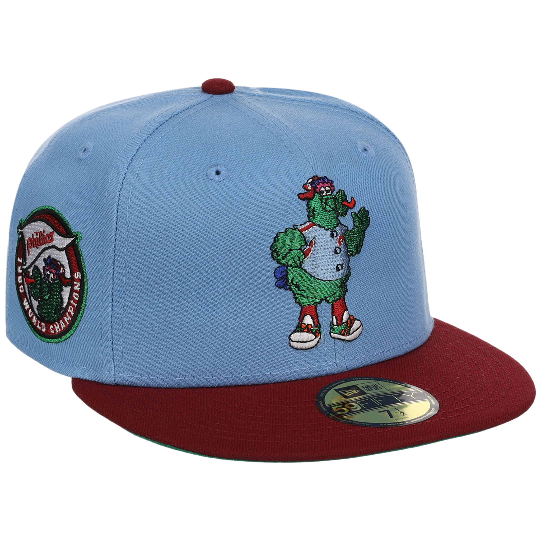 Philadelphia Phillies Philly Crown the City - Fanatic New Era 59FIFTY (Sky/Maroon)