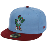 Philadelphia Phillies Philly Crown the City - Fanatic New Era 59FIFTY (Sky/Maroon)