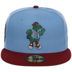 Philadelphia Phillies Philly Crown the City - Fanatic New Era 59FIFTY (Sky/Maroon)