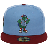 Philadelphia Phillies Philly Crown the City - Fanatic New Era 59FIFTY (Sky/Maroon)