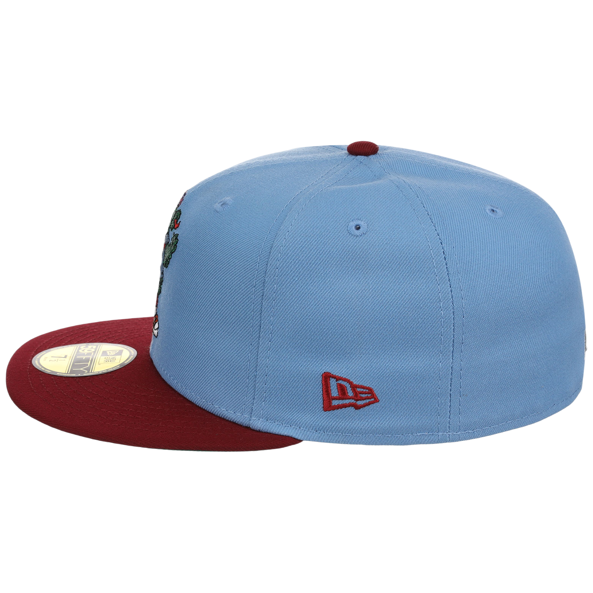 Philadelphia Phillies Philly Crown the City - Fanatic New Era 59FIFTY (Sky/Maroon)