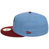 Philadelphia Phillies Philly Crown the City - Fanatic New Era 59FIFTY (Sky/Maroon)