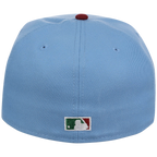 Philadelphia Phillies Philly Crown the City - Fanatic New Era 59FIFTY (Sky/Maroon)