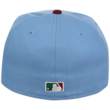 Philadelphia Phillies Philly Crown the City - Fanatic New Era 59FIFTY (Sky/Maroon)