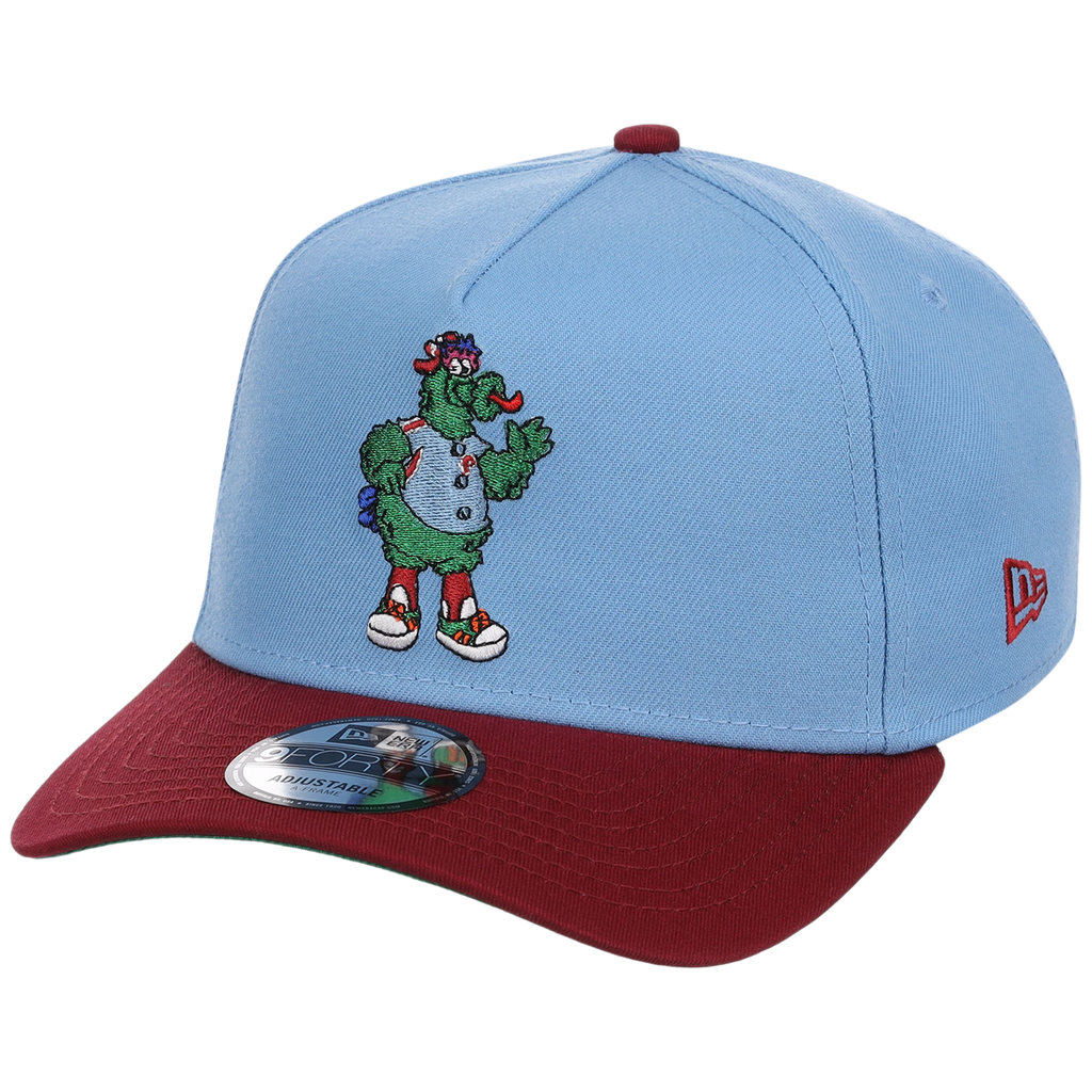 Philadelphia Phillies Philly Crown the City - Fanatic New Era 9FORTY (Sky/Maroon)