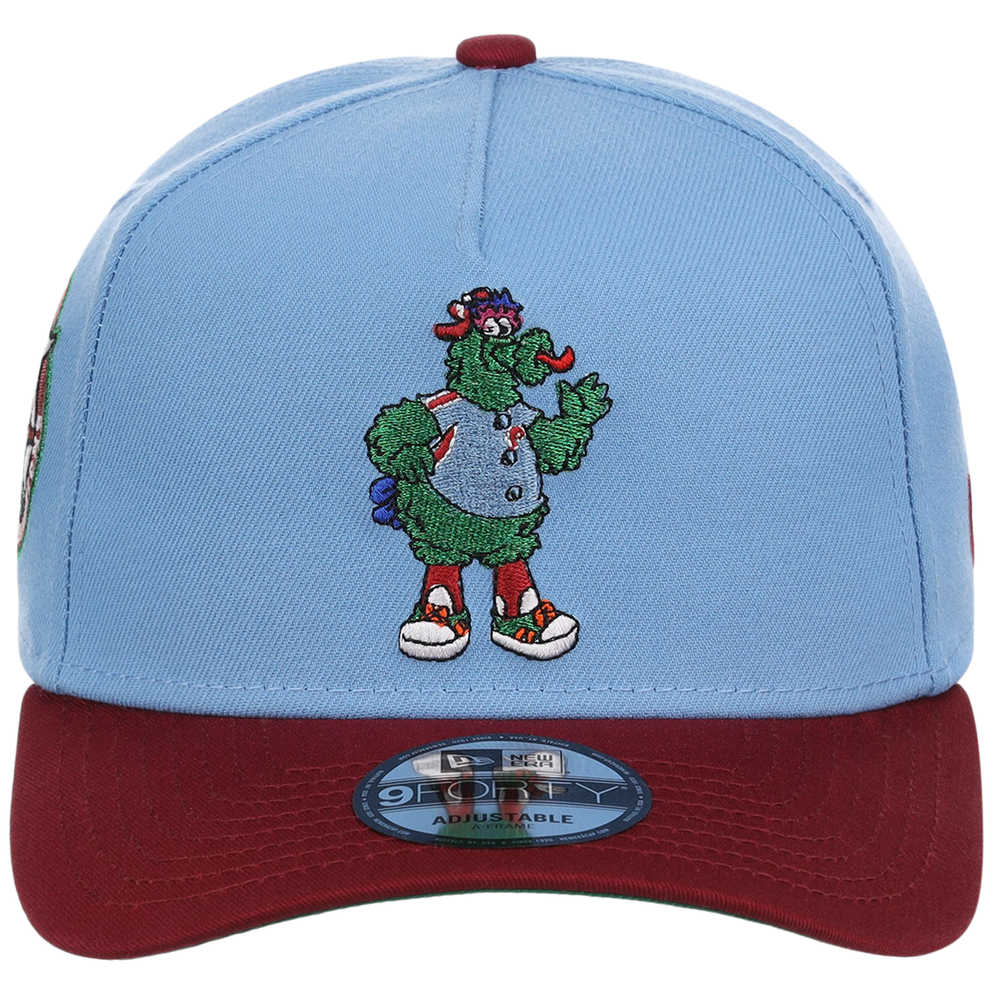 Philadelphia Phillies Philly Crown the City - Fanatic New Era 9FORTY (Sky/Maroon)