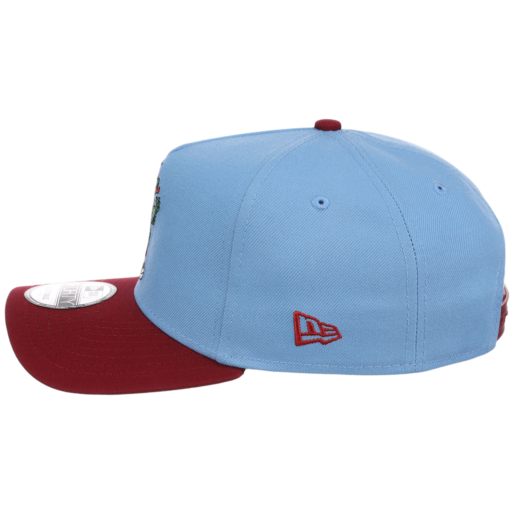 Philadelphia Phillies Philly Crown the City - Fanatic New Era 9FORTY (Sky/Maroon)
