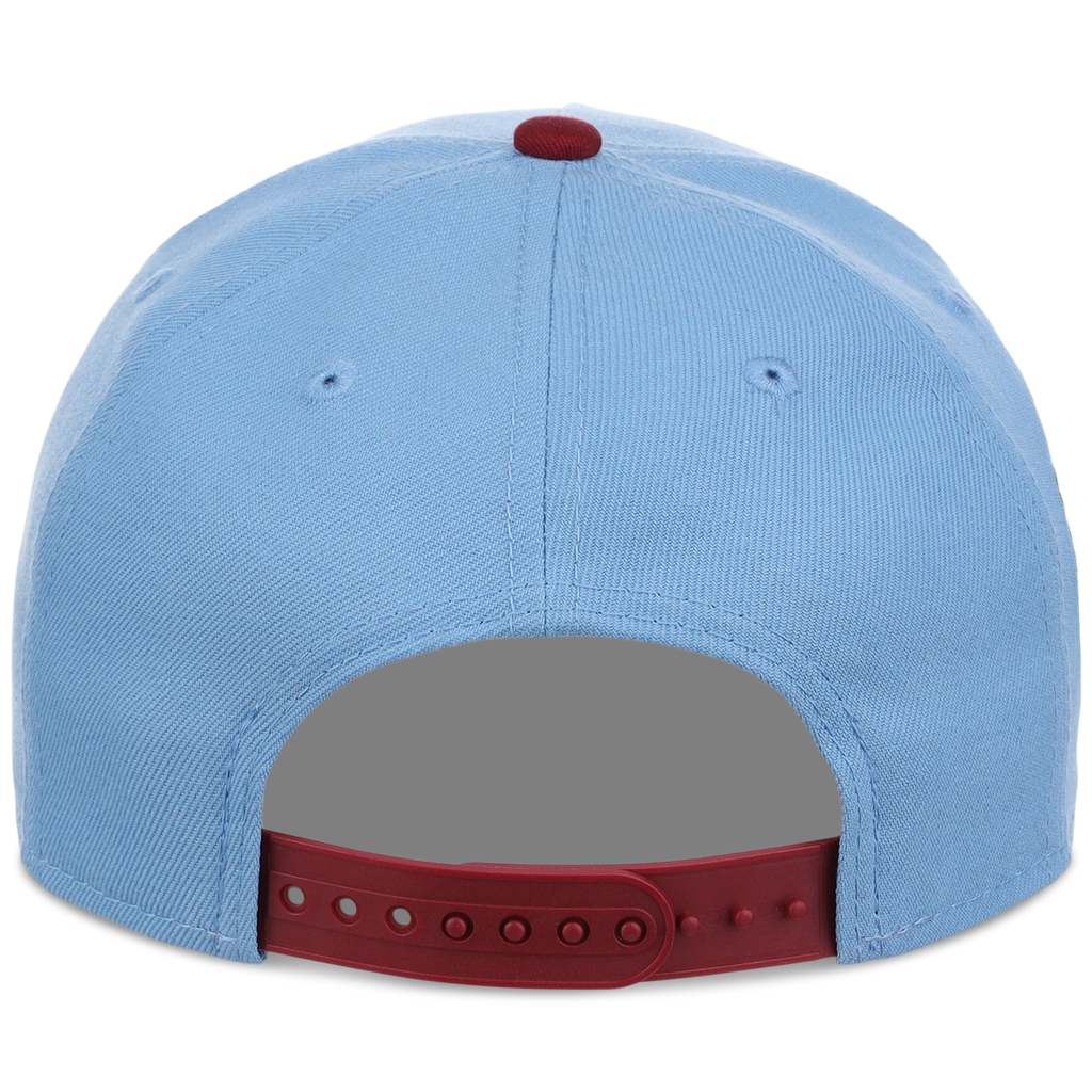 Philadelphia Phillies Philly Crown the City - Fanatic New Era 9FORTY (Sky/Maroon)