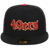 San Francisco 49ers San Francisco Crown the City - Gothic New Era 59FIFTY