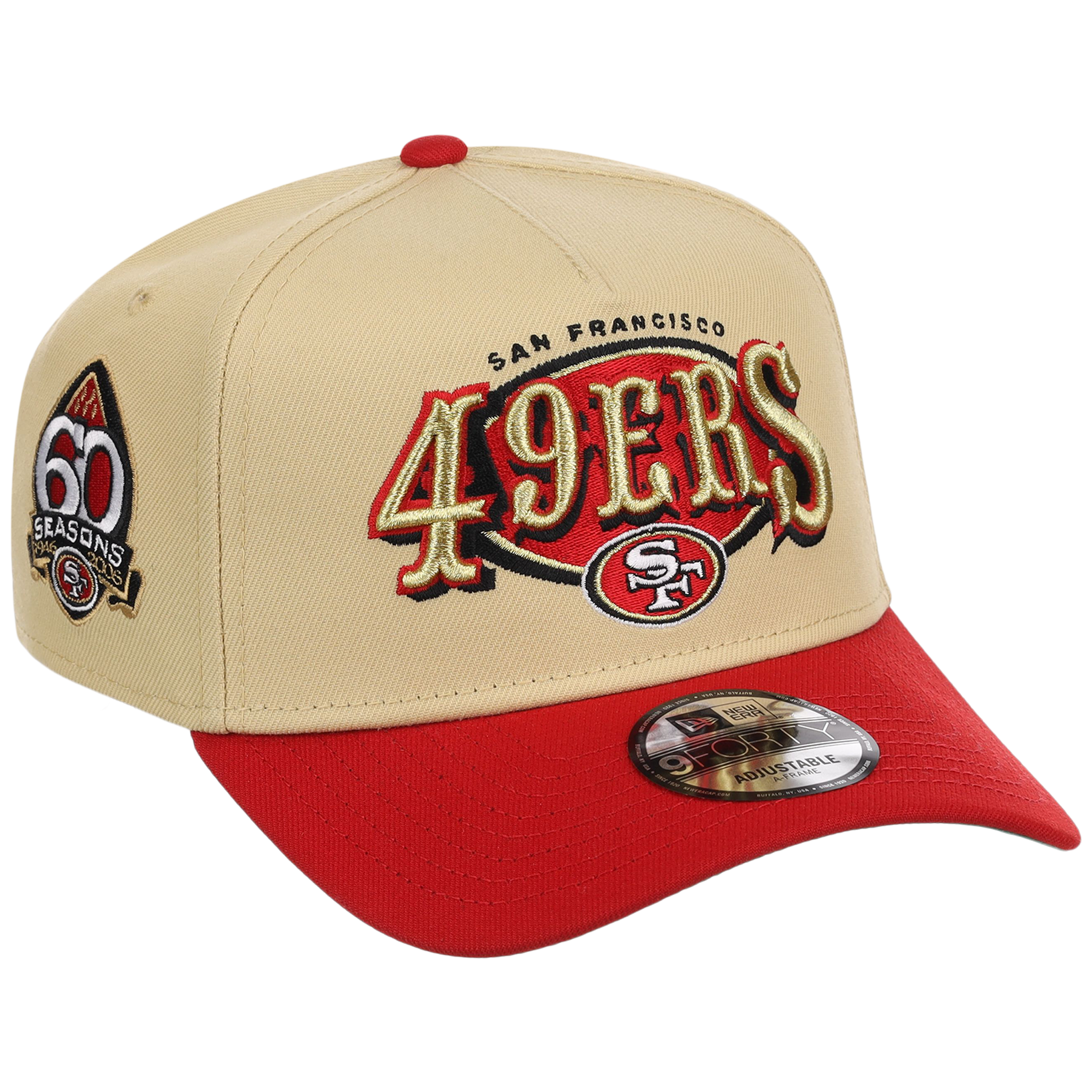 San Francisco 49ers San Francisco Crown the City - Retro Graphic New Era 9FORTY AF